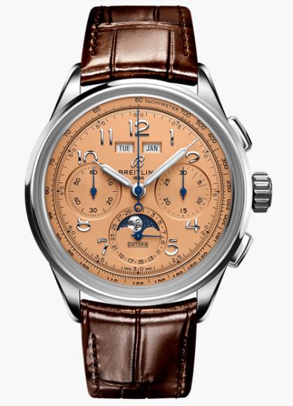 Replica Breitling Premier Heritage B25 Datora 42 Steel Copper AB2510201K1P1 Men Watch Replica Breitling Premier Heritage B25 Datora 42 Steel Copper AB2510201K1P1 Men Watch